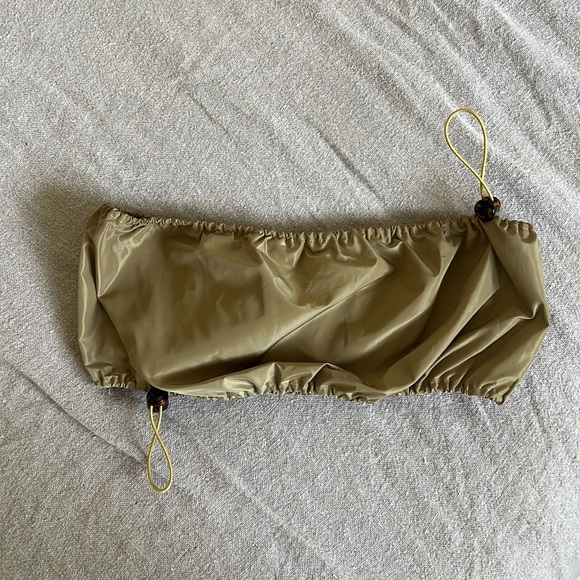 Staud Set. Gigi Top and Bendetta skirt. Color Khaki. - Picture 4 of 9